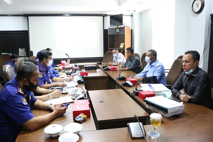 Komisi IV DPRD Hearing Dengan Damkar Pekanbaru, Gurning Usulkan Rp 14 M di APBD 2021 