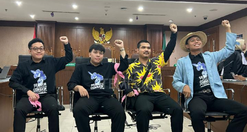 Mahasiswa Unri Khariq Anhar Divonis Bebas dalam Kasus Dugaan Penghasutan Demo