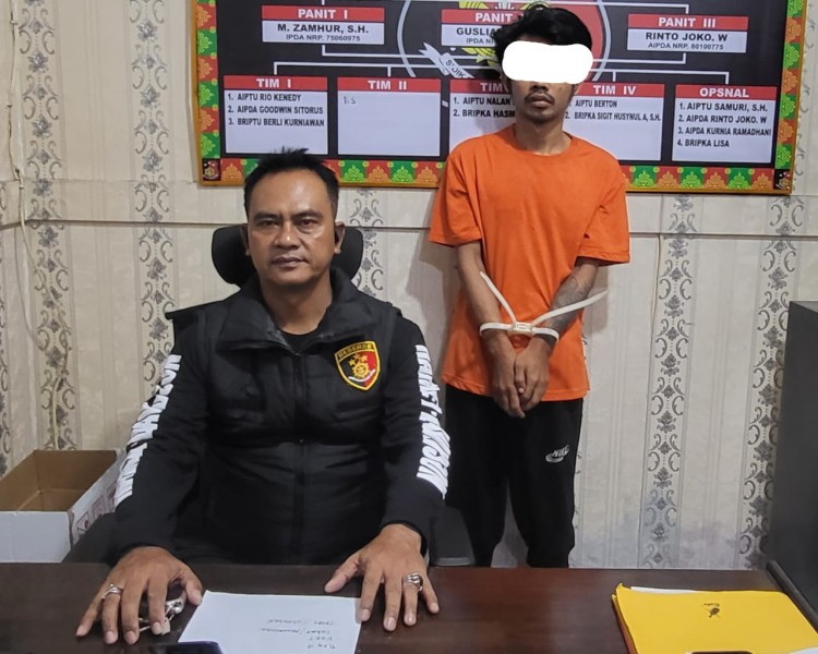Warga Desa Pandau Jaya Gelapkan Motor Saat Disuruh Transfer Uang, Polisi Bertindak