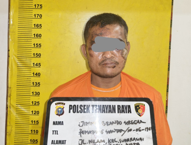 Aksi Nekat Pencuri Sekolah di Pekanbaru, Acungkan Parang lalu Dihajar Warga