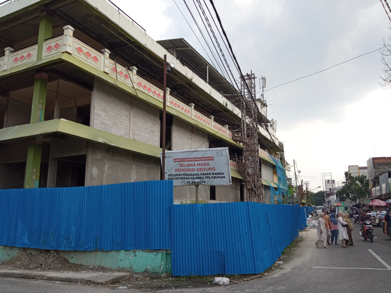 Revitalisasi Pasar Bawah Pekanbaru Dikebut, Ditargetkan Rampung Oktober 2025