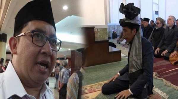 Jokowi Jadi Imam Salat di Afghanistan, Fadli Zon: Itu Pencitraan yang Bagus Lah