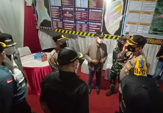 Waspada! Zona Merah COVID-19, Empat Pintu Masuk Pekanbaru Disekat