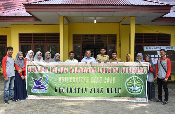 Mahasiswa Universitas Riau Mengadakan Pengabdian di Desa Pangkalan Serik Kecamatan Siak Hulu