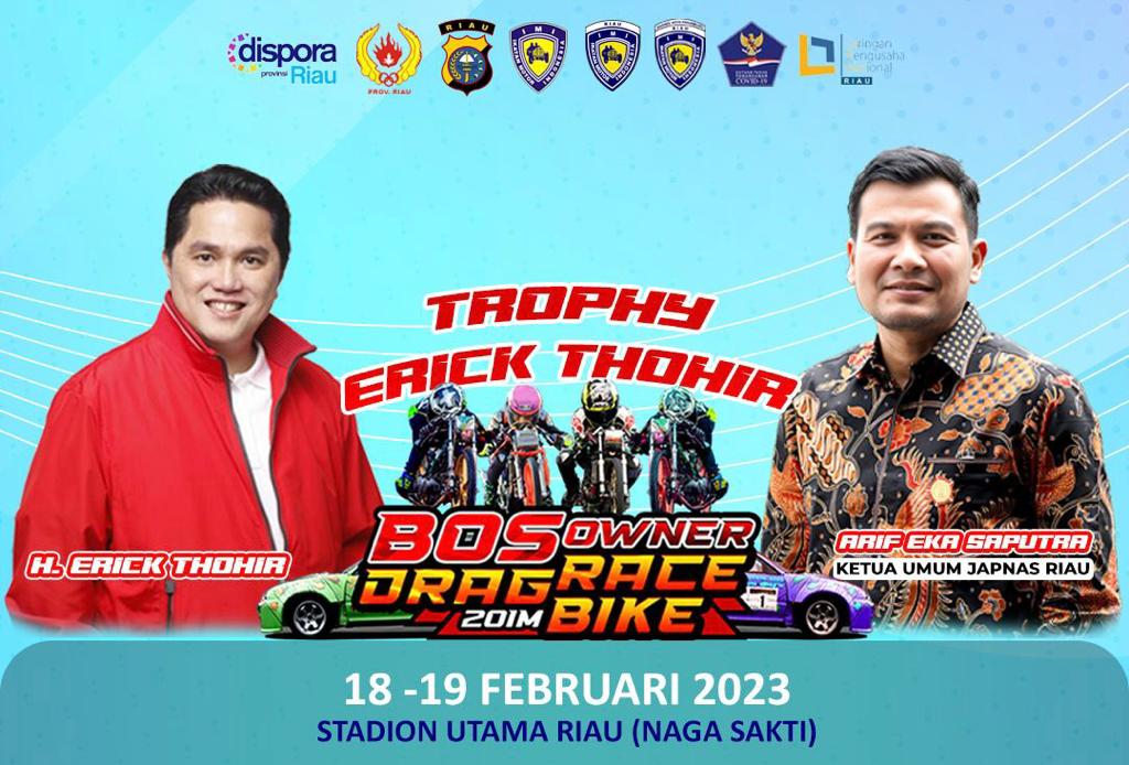 Besok Digelar Balap Owner Bos Dragrace & Dragbike 210 M di Pekanbaru