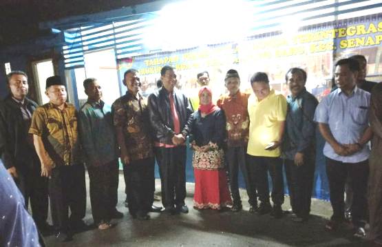 Wali Kota Lounching Pos Ronda Terintegrasi di Kelurahan Kampung Baru