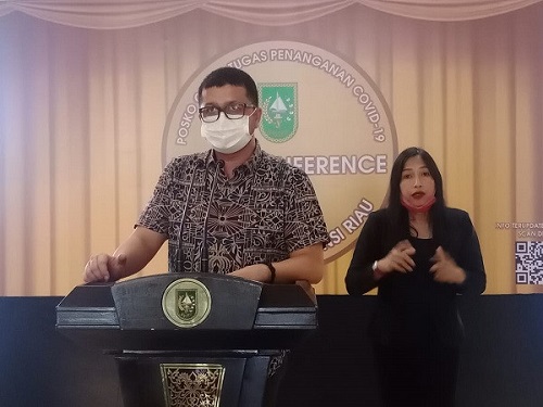 Hari Ini Riau Terdapat 23 Kasus, Rohil 'Pecah Telur' Pasien Positif Covid-19