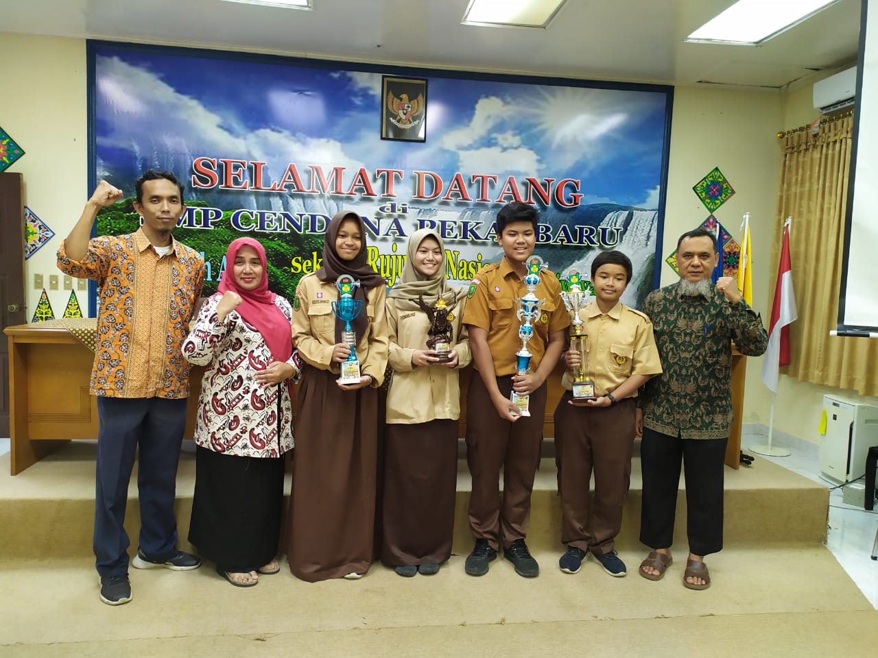 Tim BCK Rumbai Juara Umum Kejurnas Hamengkubuwono 2019 di Yogyakarta