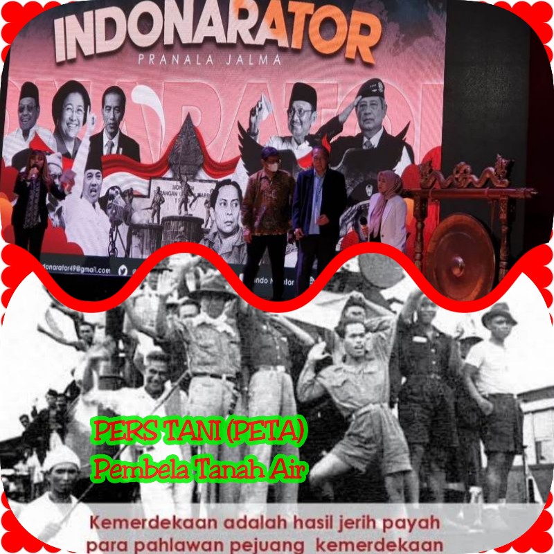 IndoNarator dan PETA Berkomitmen Kembalikan Kejayaan Bangsa