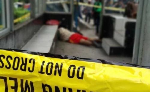 Heboh...! Seorang Pria Ditemukan Jadi Mayat di Halte Jalan Jenderal Sudirman Pekanbaru