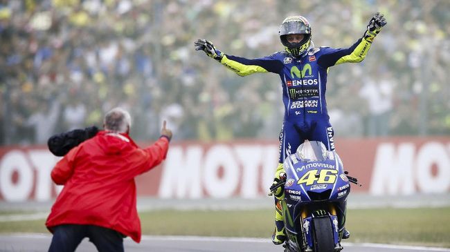 Rossi Resmi 2 Tahun Tak Menang di MotoGP