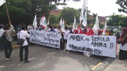 Peringati Sumpah Pemuda, KAMMI Gelar Aksi di DPRD Riau