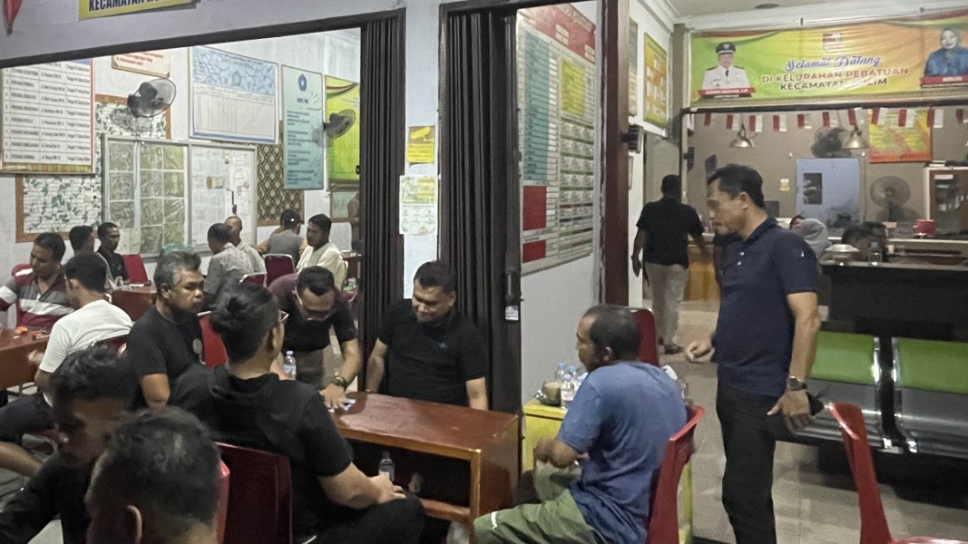 Camat Kulim Buka Turnamen Domino di Pebatuan, Hadiah Utama Seekor Kambing