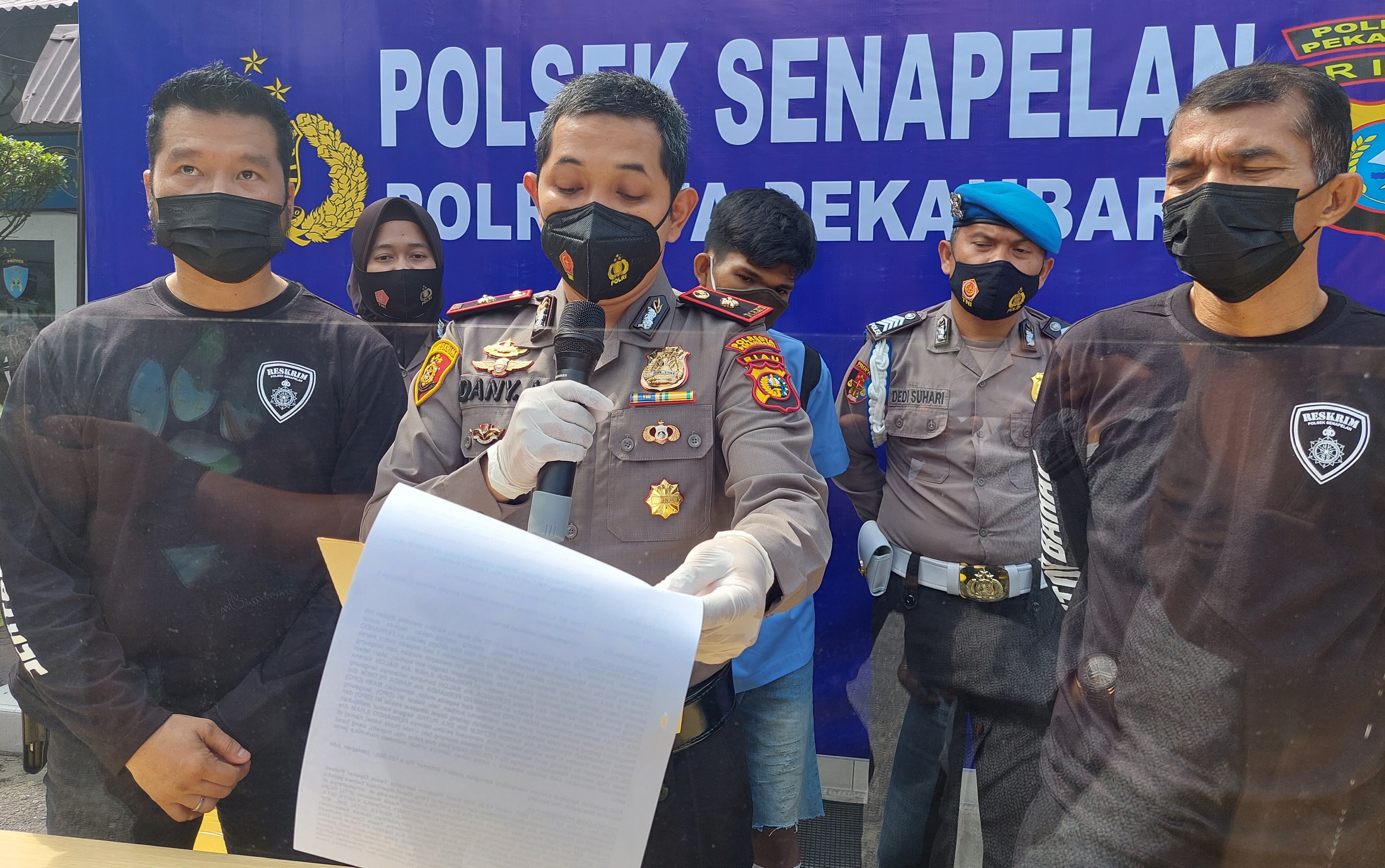 Sudah 16 Kali Beraksi, Akhirnya Pelaku Spesialis Jambret Emas di Pekanbaru di Dor Polisi
