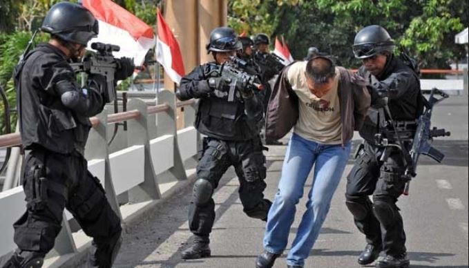 Total 4 Terduga Teroris Ditangkap Densus di Pangandaran-Tasikmalaya