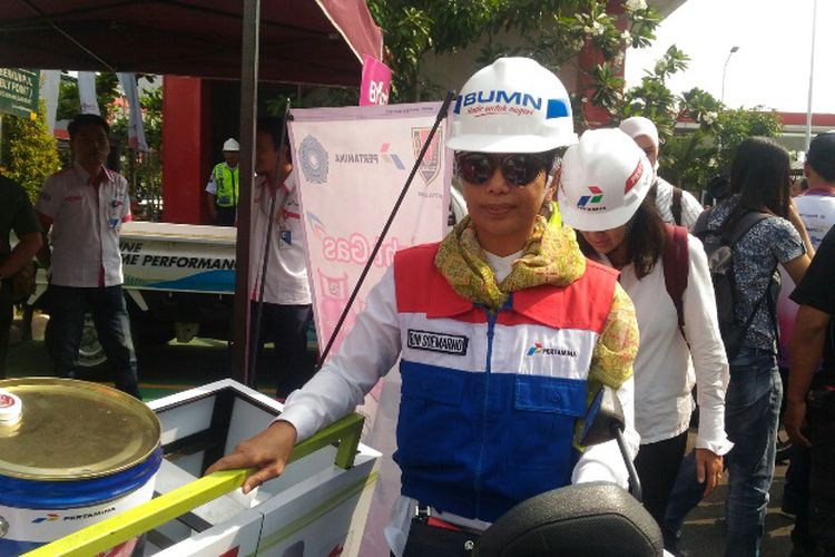 Menteri Rini Pastikan Pelayanan Pertamina Saat Mudik 2018 Lebih Baik