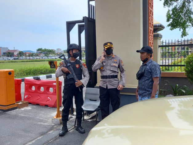 Mapolda Riau Perketat Pengamanan, Pasca Aksi Teroris di Mabes Polri