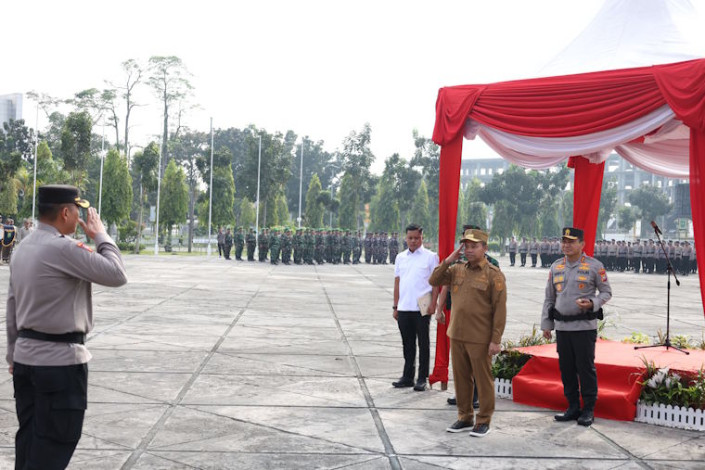 Apel jambore Karhutla 2025 di Riau, Gubernur Abdul Wahid Tekankan Tiga Prinsip Penanggulangan Bencana