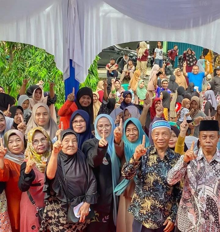 Kampanye Dialogis di Rumbai, Ade Hartati: 'Kami Sudah Berbuat, Bukan Hanya Janji