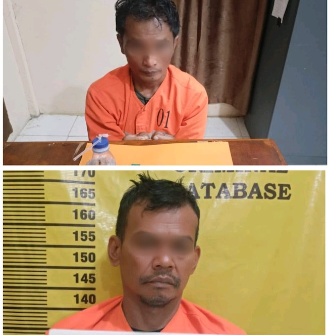 Malam-malam Digerebek! Polisi Temukan Dua Pria Sedang Pesta Sabu di Siak Kecil