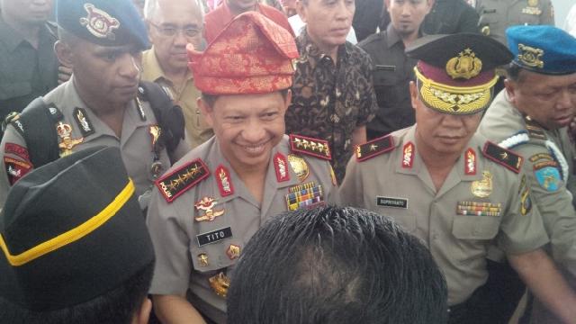 Kapolri Tiba di Pekanbaru