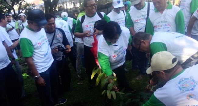 Menteri LHK dan Ribuan Warga Kota Bogor Ikut Aksi Hijau Nusantara