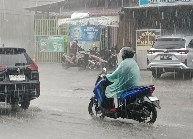 BMKG: Hujan Guyur Sebagian Wilayah Riau Hari Ini, Waspadai Petir dan Angin Kencang