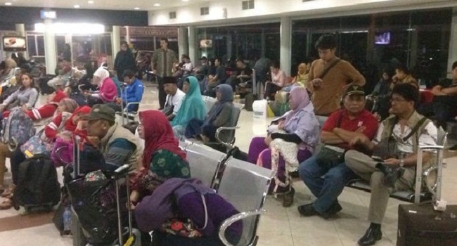 Penumpang Lion Air yang Delay Bermalaman di Bandara Cengkareng
