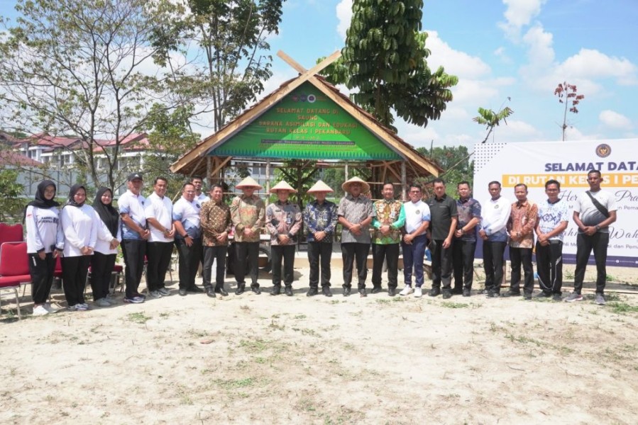 Rutan Pekanbaru Tuai Pujian Kementerian, Lahan Kosong Disulap Jadi Program Ketahanan Pangan