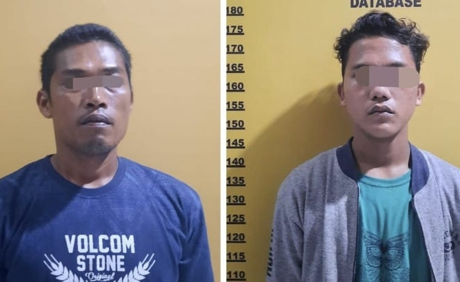 Sedang Merekap Hasil Penjualan, Jantanras Polres Inhu Ringkus Dua Bandar Togel