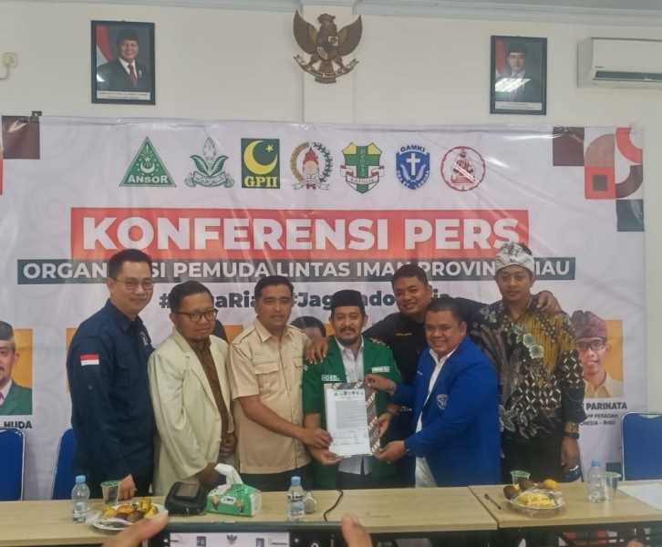 Dari Riau untuk Indonesia: Seruan Damai Pemuda Lintas Iman Hindari Demo Anarkis