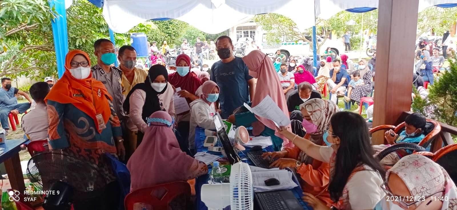 Vaksinasi di Rumbai Timur Membludak, Anggota DPRD Aidil Amri Sebut Melebihi Target Awal