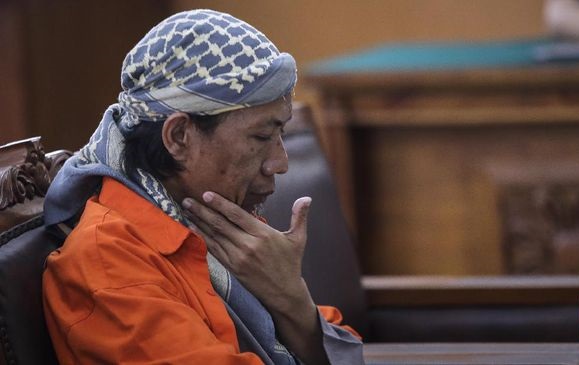 Terdakwa Bom Thamrin Aman Abdurrahman Tolak Baca Eksepsi
