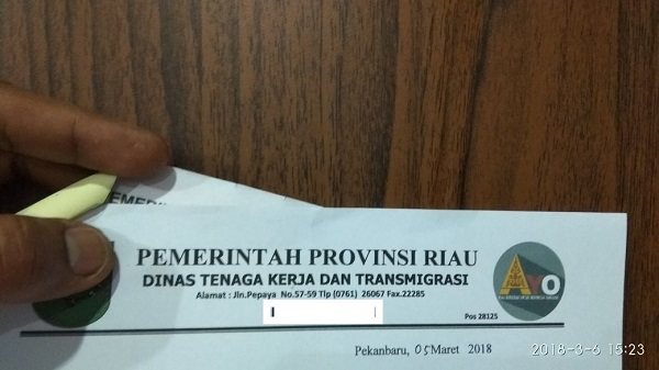 Ada Logo AYO di Kop Surat Pemprov Riau, Ini Kata Bawaslu