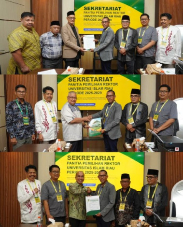 Pendaftaran Calon Rektor UIR 2025–2029: Ini Tiga Nama yang Maju