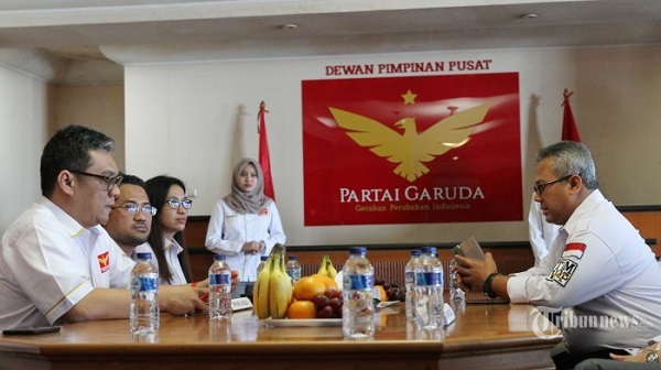 Jadi Peserta Pemilu 2019, Ini Partai Garuda, Ada Hubungan dengan Keluarga Soeharto