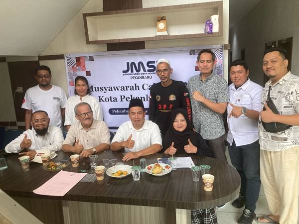 JMSI Kota Pekanbaru Gelar Muscab I, Konsolidasi dan Bisnis Media Jadi Fokus Utama