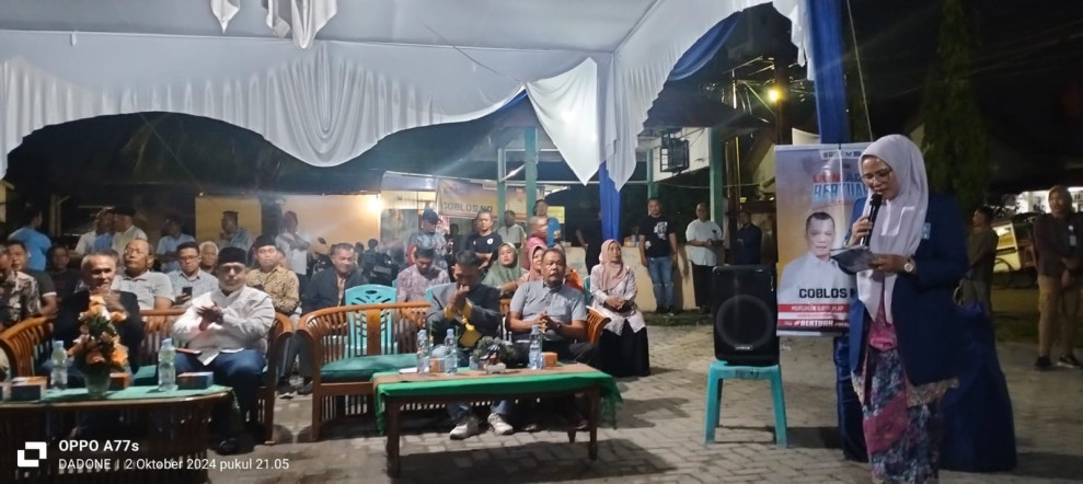 Kampanye di Bawah Rintik Hujan, Uun-Ade Gaungkan Pendidikan Inklusif