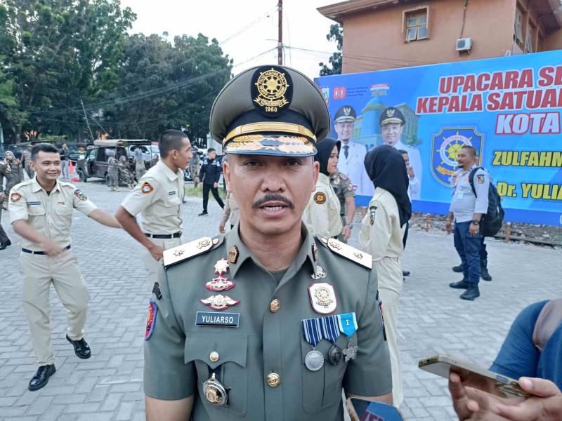 Satpol PP Pekanbaru Siap Tindak Pelaku Perusak Fasilitas Umum di Jalan Sudirman