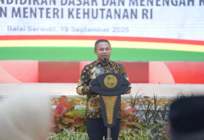 Gubernur Riau Prihatin 19 Persen Lulusan SMP Tidak Melanjutkan Pendidikan ke SMA