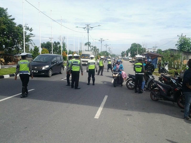 Satlantas Polresta Pekanbaru Catat Puluhan Pelanggaran Lalu Lintas di Operasi Zebra