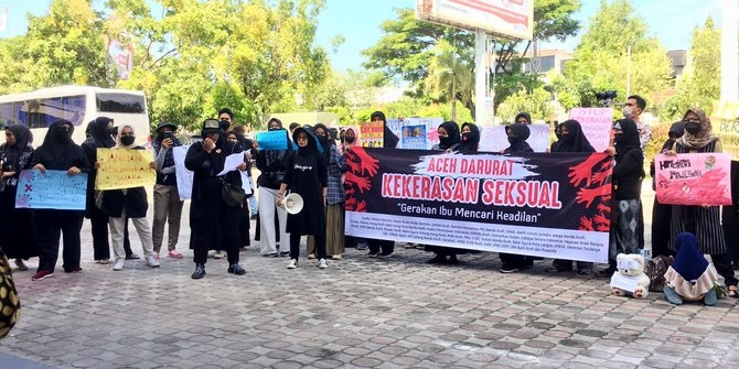 Pemerkosaan dan Pelecehan Seksual Marak di Aceh, Ibu-Ibu Geruduk Kantor DPRA