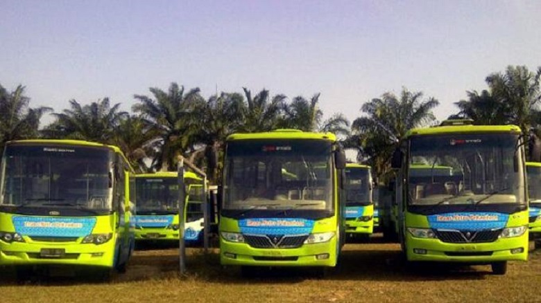 Pekan Depan 25 Unit Bus Hibah Tiba di Pekanbaru