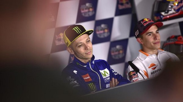 Perseteruan Rossi vs Marquez Berlanjut di MotoGP Amerika