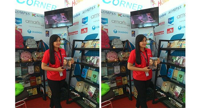 FKD Kompas Gramedia Ikut Serta Hari Ultah Riau, Hibahkan 13 Ribu Buku