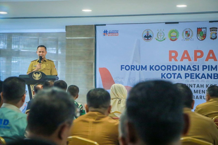 Hadapi Natal dan Tahun Baru, Pekanbaru Perkuat Koordinasi TNI–Polri dan Instansi Terkait