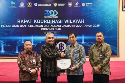 BRK Syariah Raih Penghargaan dari BI Riau atas Komitmen Digitalisasi Keuangan Daerah