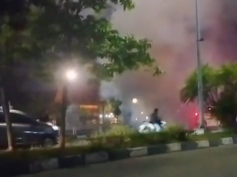 Viral Asap di Rumah Dinas Gubernur Riau, Pemprov Klarifikasi: Bukan Kebakaran