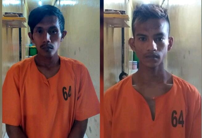 Komplotan Pencuri Baut Jembatan Siak IV Dibekuk Polisi