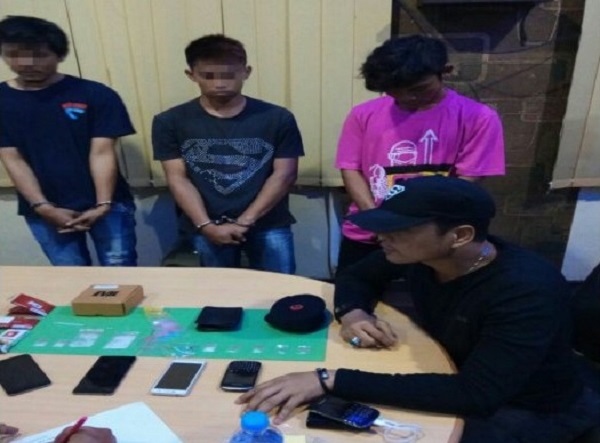 Amankan Tiga Lelaki di Parkiran Hiburan Malam, Polisi Sita Paket Barang Bukti